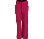 Vaude - Kid's Detective Stretch Zip-Off Pants - Zip-off housut 98, vaaleanpunainen
