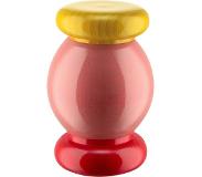 Alessi Sottsass maustemylly, pieni, pinkki - keltainen - punainen