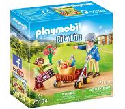 Playmobil City Life Isoäiti ja pikkutyttö 70194