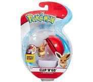 Pokémon - Clip'N Go - Eevee + Pokeball (PKW0041)
