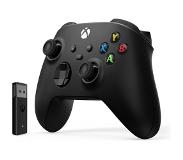 Microsoft Xbox Series Ohjain + Langaton adapteri Windows 10/11 musta PC Xbox One ja Series