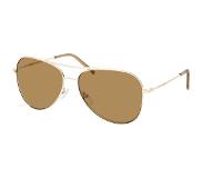 DKNY 102s Sunglasses Kultainen Gold Mies