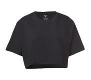 Reebok Studio Cropped Short Sleeve T-shirt Musta XS Nainen