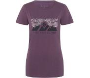 Black Diamond Rise And Climb Short Sleeve T-shirt Violetti L Nainen