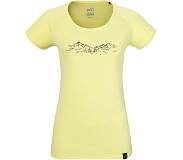 Millet Hazy Mountains Short Sleeve T-shirt Keltainen XL Nainen