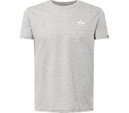 Alpha industries Basic T Small Logo Grey Heather/White