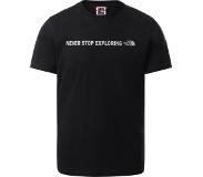 The North Face Open Gate Short Sleeve T-shirt Musta S Mies