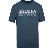 Salewa Reflection Dri-release Short Sleeve T-shirt Sininen S Mies