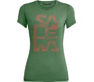 Salewa Print Short Sleeve T-shirt Vihreä DE 36 Nainen