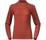Bergans - Women's Solli Wool Sweater - Merinovillapulloverit XL, punainen