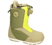 Burton Ruler BOA 2022 Snowboard Boots tan / olive / yellow Koko 8.0 US