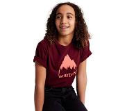 Burton Classic Mountain High Short Sleeve T-shirt Rød 7-8 Years Dreng