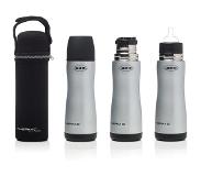 Jane Thermic Stainless Stainless Bottle Line 300 Ml Hopeinen