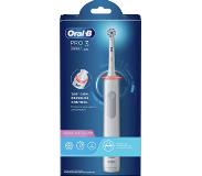Oral-B Sähköhammasharja Oral-B Pro 3 3300 Valkoinen (Kunnostetut Tuotteet B)