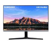 Samsung 28" Monitor U28R550UQU - Sort - 4 ms