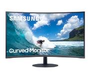 Samsung 27" C27T550FDR, Full HD, VA -kaareva näyttö