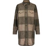 Agu Oversized Rain Long Sleeve Shirt Vihreä S Mies