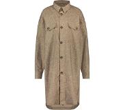 Agu Oversized Rain Long Sleeve Shirt Harmaa 2XL Nainen