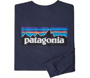 Patagonia P-6 Logo Responsibili Long Sleeve T-Shirt classic navy Koko XXL