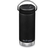 Klean Kanteen Tkwide 12oz With Twist Cap Insulated Thermal Bottle Musta