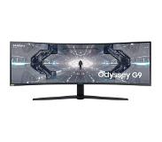 Samsung Näyttö Odyssey G9 C49G95T - 5120x1440 - 240Hz - VA - USB HUB - Kaareva - White -