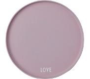 Design Letters - Love Favorite Plate Lavender - One Size - Purple