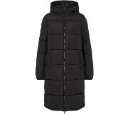 Pieces Bee New Long Puffer Jacket Black