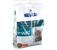 Hill's Pet Nutrition Feline -säästöpakkaus - w/d Digestive/Weight Management - kana (2 x 5 kg)