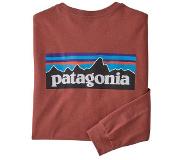 Patagonia P6 Logo Responsibili Long Sleeve T-Shirt rosehip Koko XS