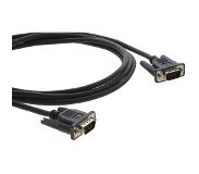 Kramer C-MGM/MGM-10 MOLDED 15-PIN HD (MALE - MALE) FLEXIBLE CABLE (10') 3M