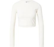 Adidas Crop Short Sleeve T-shirt Valkoinen 38 Nainen