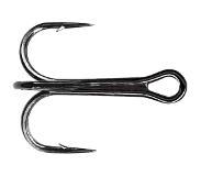 Mustad Ultrapoint Round Bend Barbed Treble Hook 25 Units Musta 8