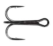 Mustad Ultrapoint Round Bend Barbed Treble Hook 25 Units Musta 3/0