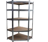 Timco 90x45x180 cm nurkkavarastohylly