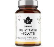 Puhdistamo B12-vitamiini + Folaatti, Vadelma 60 kpl