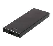 Deltaco Externt M.2 kabinett, USB 3.0, 5 Gbps, Black