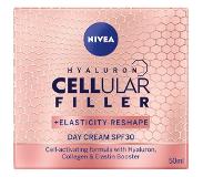 Nivea 50ml Cellular Hyaluron Filler + Elasticity-Reshape Day Cream SK30 -päivävoide