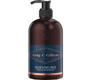 Gillette King C. Gillette Beard&Face Wash 350 ml parran- ja kasvojen pesuaine