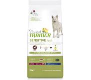 NATURAL TRAINER Sensitive Plus koiran kuivaruoka hevosenlihan makuinen keskikokoisille ja suurikokoisille koirille, 12 kg