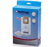 Nilfisk Pölypussit, mikrokuitu, 4kpl. + Mikrosuodatin