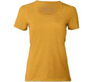 Engel Sports - Women's Shirt Kurzarm - Merinovilla-alusvaatteet XXL, keltainen/oranssi