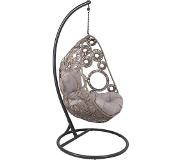 Home4You Rondo-riipputuoli, 105 x 105 x 190 cm, harmaanbeige
