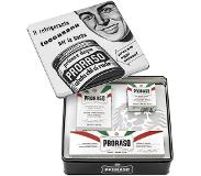 Proraso Miesten hoitotuotteet Sensitive Lahjasetti White Sensitive Pre-Shave Creme 100 ml + White Sensitive Rasiercreme 150 ml + White Sensitive After Shave Balsam 100 ml 1 Stk.
