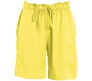 Deha - Women's Shorts With Drawstring Lyocell - Shortsit L, keltainen