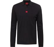 HUGO BOSS Cotton-piqué slim-fit polo shirt with logo label