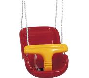 Spring Summer Baby Swing Deluxe - Red/Yellow (301205)