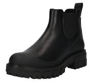 HUGO BOSS Italian nappa-leather Chelsea boots with rubberised trim