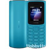 Nokia 105 4G Dual-SIM -peruspuhelin, sininen