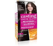 L'Oréal Casting Creme Gloss 200 Ebony Black 1 kpl - Hiusväri Luxplusista