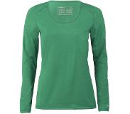 Engel Sports - Women's Shirt Langarm Regular Fit - Merinovillapaita XL, vihreä